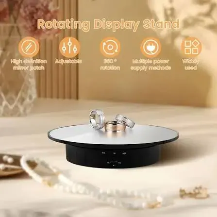 360 Electric Rotating Display Table