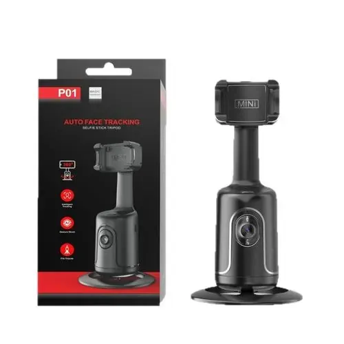 Ai Auto Facial Tracking Smart Phone Holder & Gimbal - Video Streaming & Content Creation
