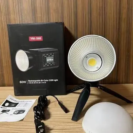 LED LITE YM-S60 Rechargeable LED Light + Tripod Stand