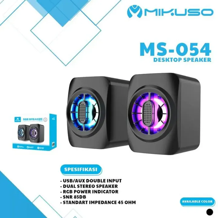 Mikuso RGB Desktop Speaker MS-054