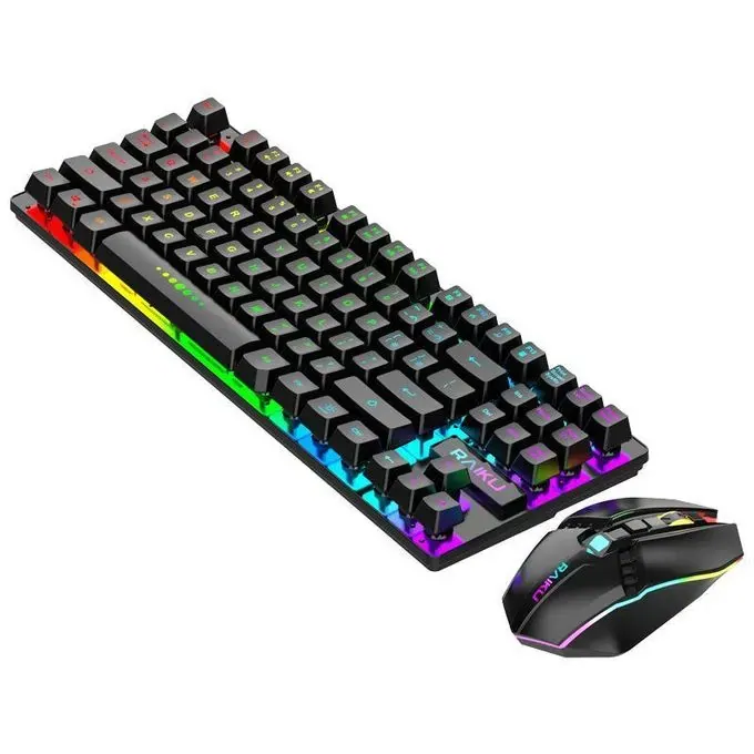Raiku R905 Wireless RGB Gaming Keyboard Combo