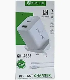 SHPLUS Dual Port Type C charger
