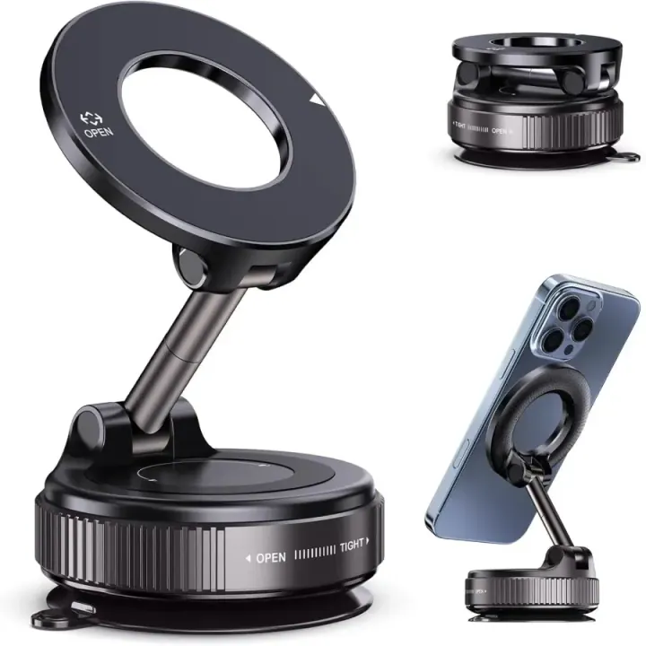 Vacuum Magnetic Phone Holder